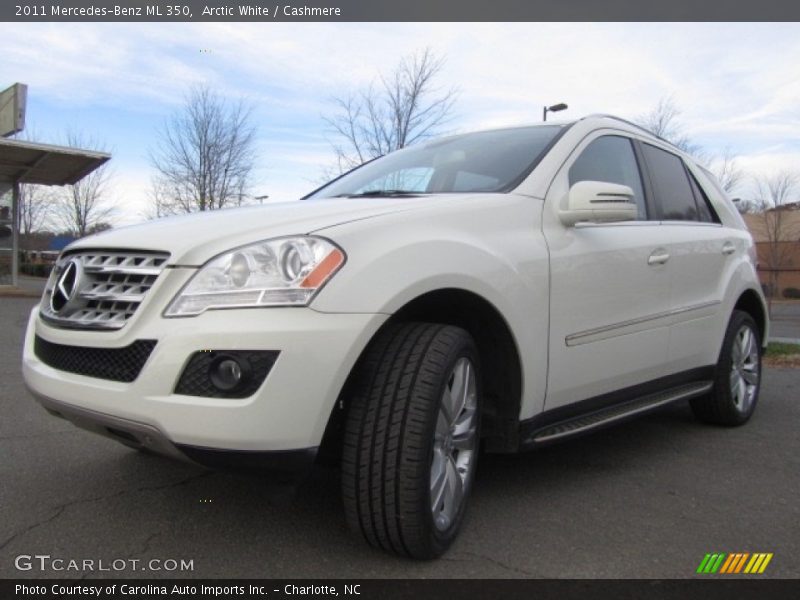 Arctic White / Cashmere 2011 Mercedes-Benz ML 350