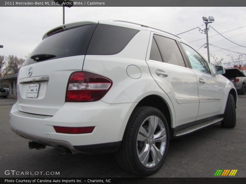 Arctic White / Cashmere 2011 Mercedes-Benz ML 350