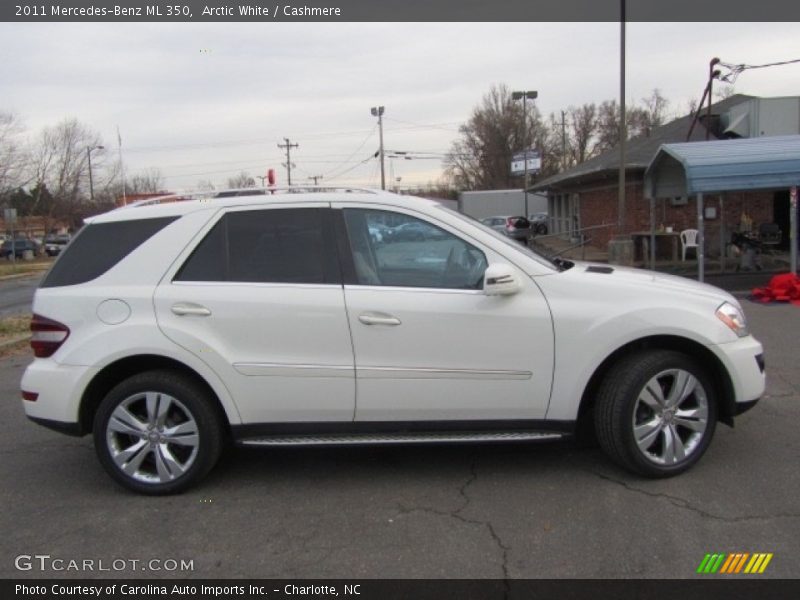 Arctic White / Cashmere 2011 Mercedes-Benz ML 350