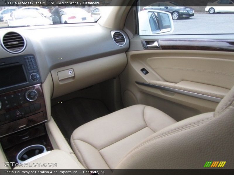 Arctic White / Cashmere 2011 Mercedes-Benz ML 350