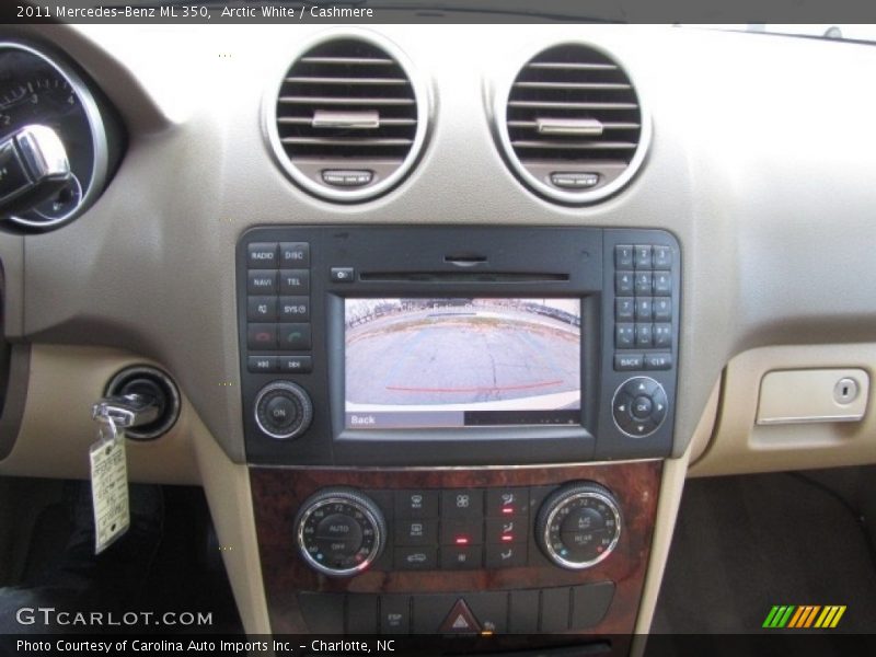 Arctic White / Cashmere 2011 Mercedes-Benz ML 350