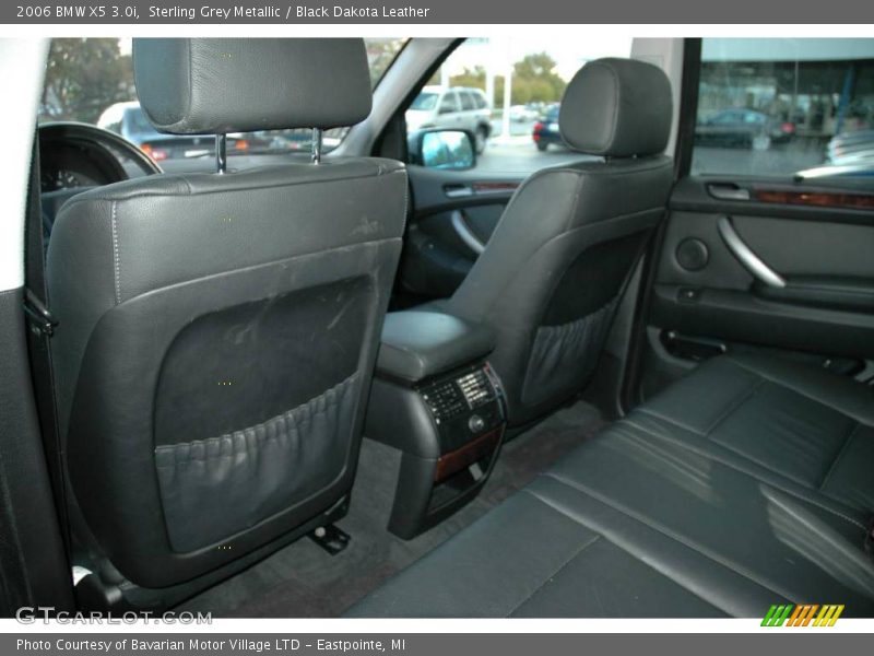Sterling Grey Metallic / Black Dakota Leather 2006 BMW X5 3.0i