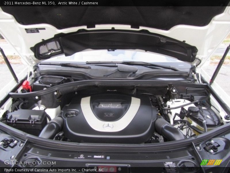 Arctic White / Cashmere 2011 Mercedes-Benz ML 350