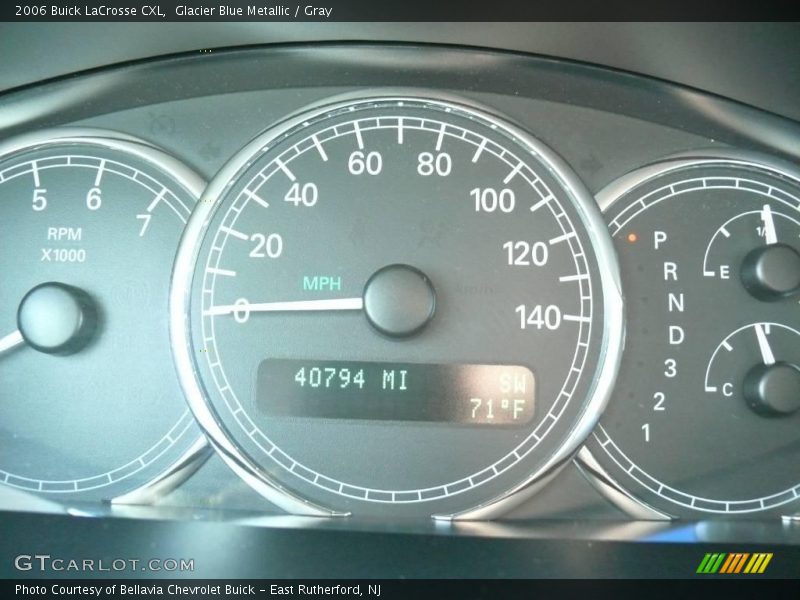 Glacier Blue Metallic / Gray 2006 Buick LaCrosse CXL