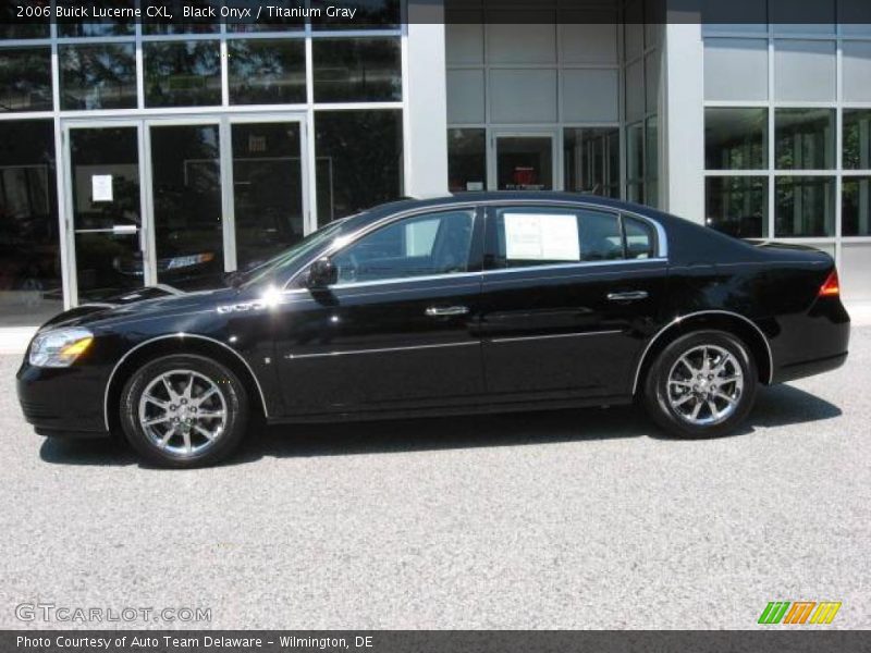 Black Onyx / Titanium Gray 2006 Buick Lucerne CXL