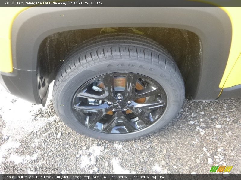 Solar Yellow / Black 2018 Jeep Renegade Latitude 4x4
