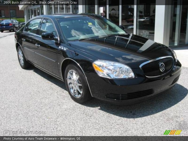 Black Onyx / Titanium Gray 2006 Buick Lucerne CXL