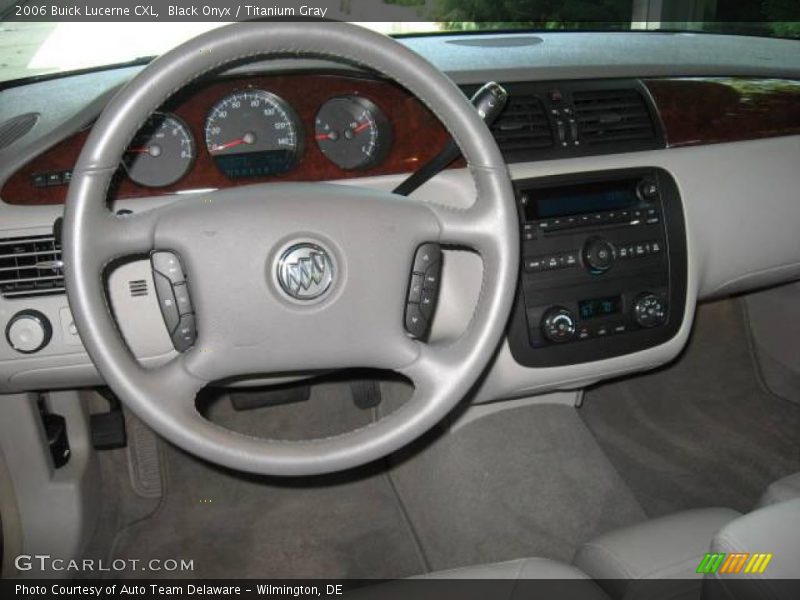 Black Onyx / Titanium Gray 2006 Buick Lucerne CXL