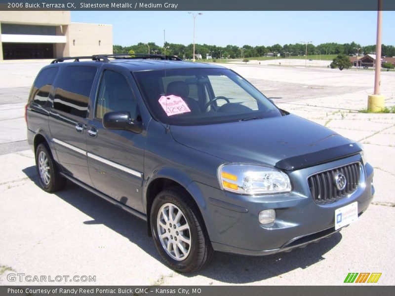 Slatestone Metallic / Medium Gray 2006 Buick Terraza CX
