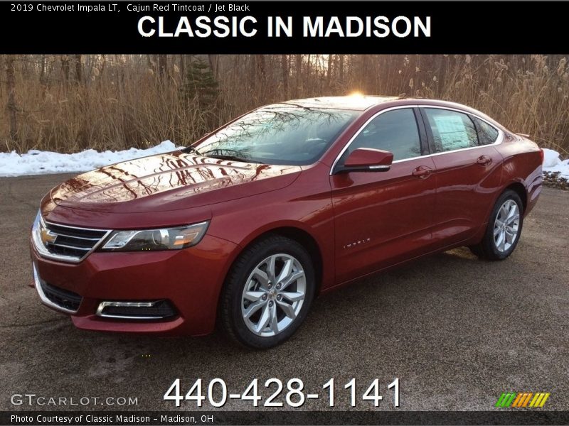 Cajun Red Tintcoat / Jet Black 2019 Chevrolet Impala LT