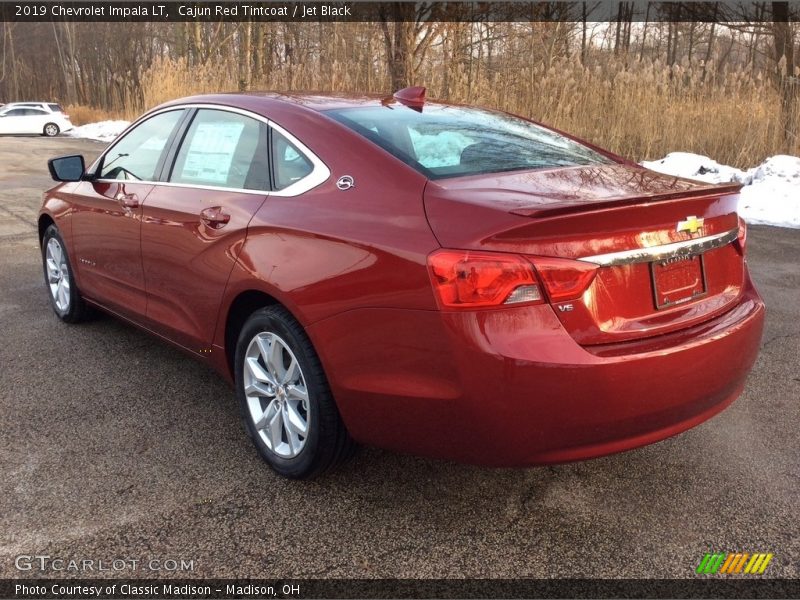 Cajun Red Tintcoat / Jet Black 2019 Chevrolet Impala LT