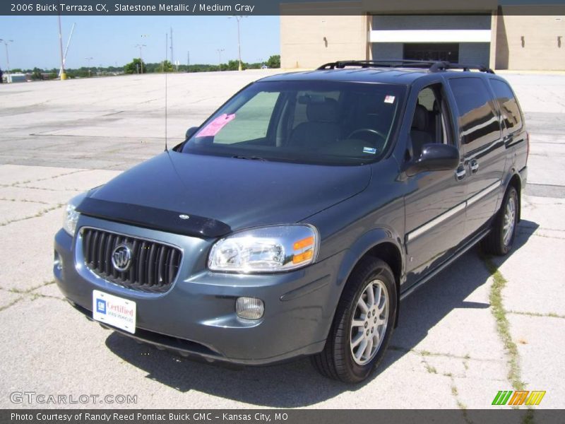 Slatestone Metallic / Medium Gray 2006 Buick Terraza CX