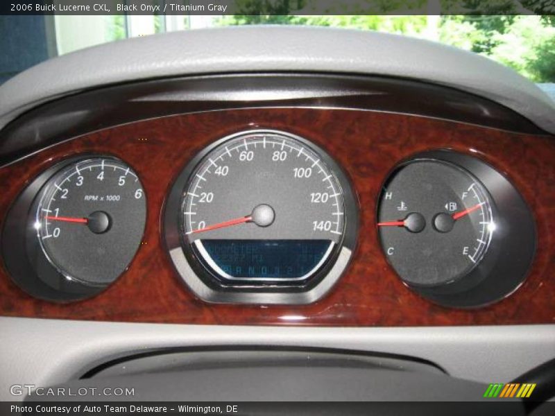Black Onyx / Titanium Gray 2006 Buick Lucerne CXL
