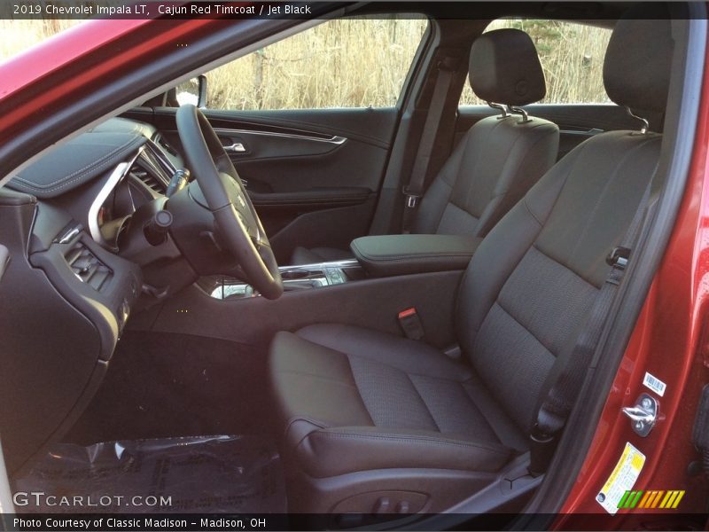 Front Seat of 2019 Impala LT