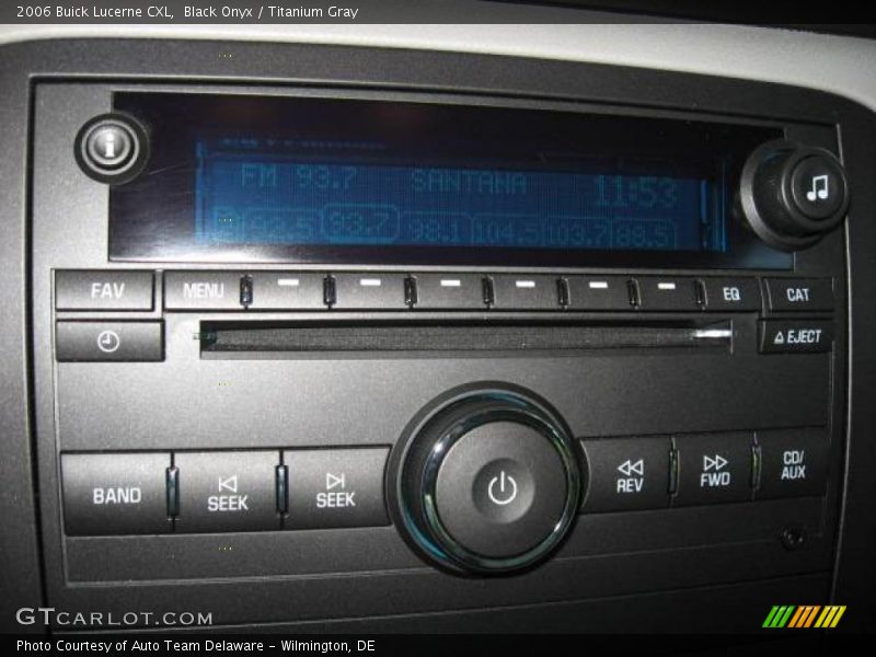 Black Onyx / Titanium Gray 2006 Buick Lucerne CXL