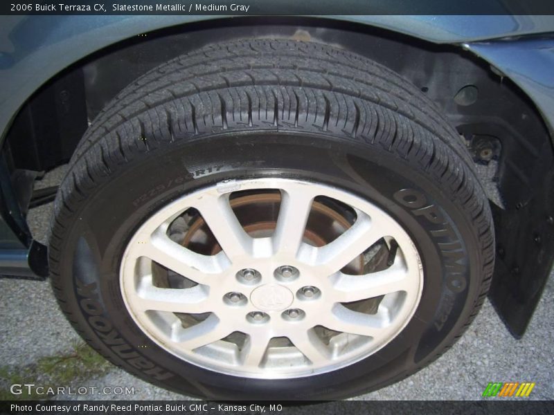 Slatestone Metallic / Medium Gray 2006 Buick Terraza CX