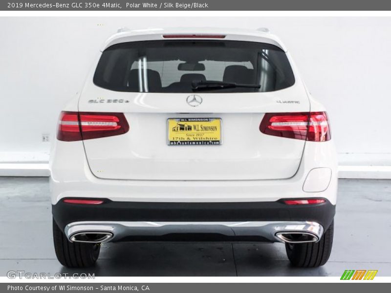 Polar White / Silk Beige/Black 2019 Mercedes-Benz GLC 350e 4Matic