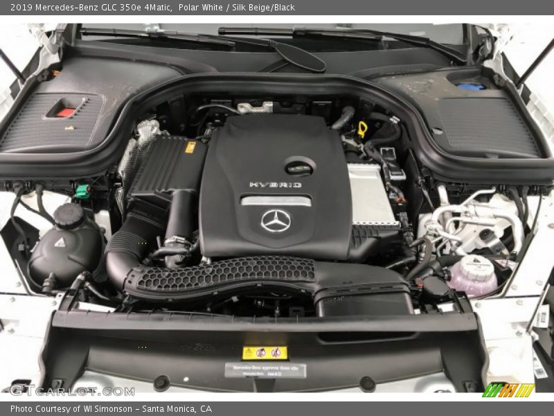 Polar White / Silk Beige/Black 2019 Mercedes-Benz GLC 350e 4Matic