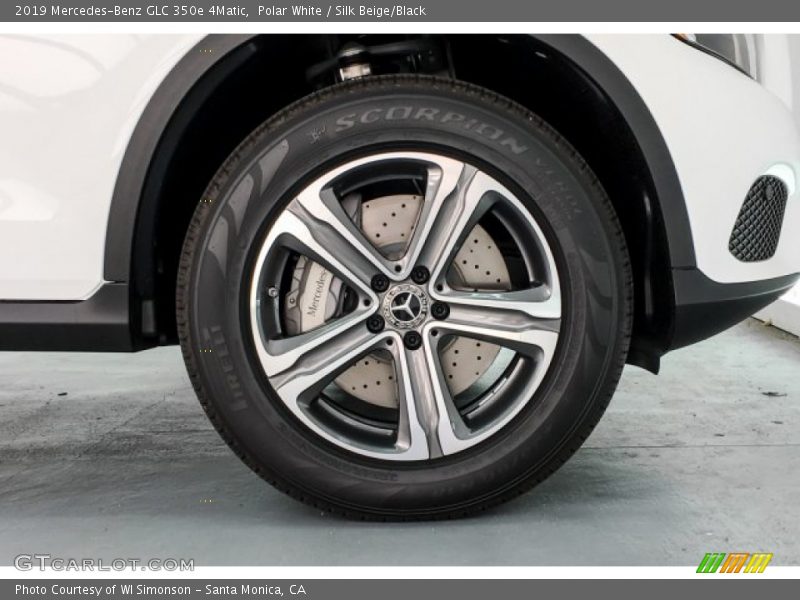 Polar White / Silk Beige/Black 2019 Mercedes-Benz GLC 350e 4Matic