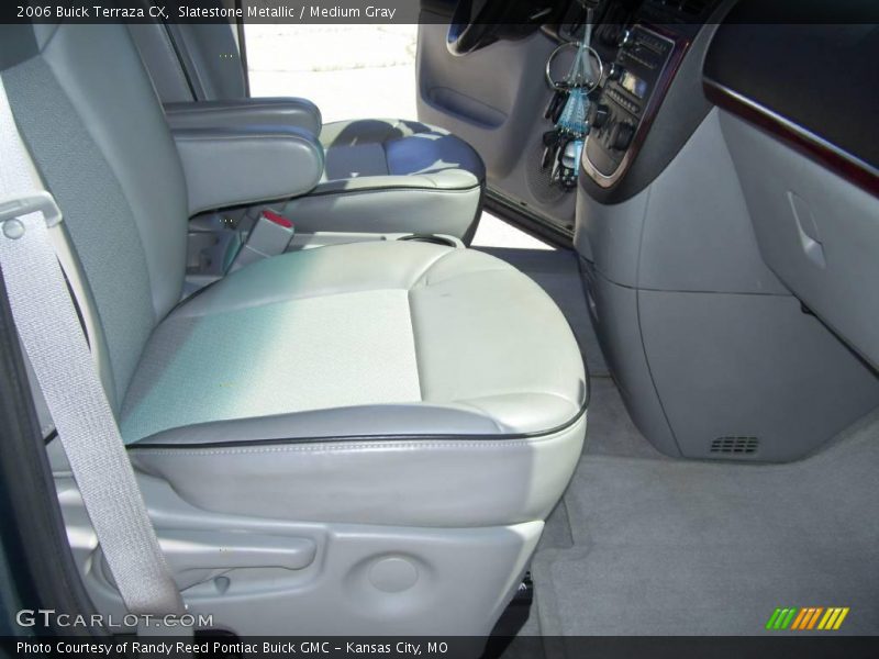 Slatestone Metallic / Medium Gray 2006 Buick Terraza CX