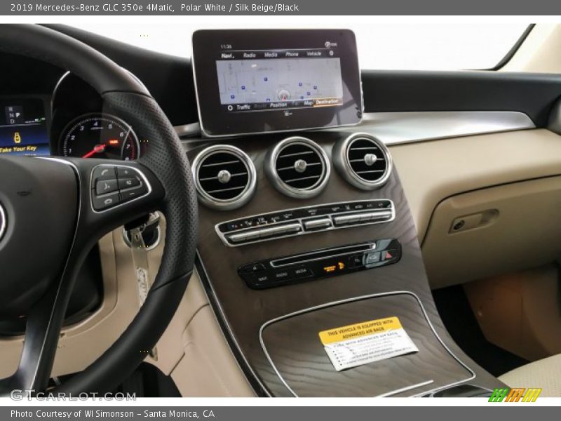 Controls of 2019 GLC 350e 4Matic