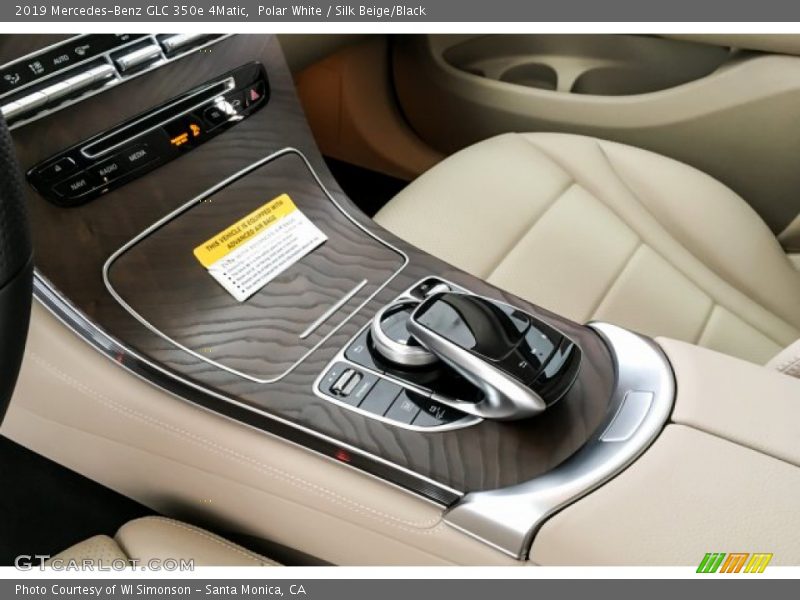 Controls of 2019 GLC 350e 4Matic