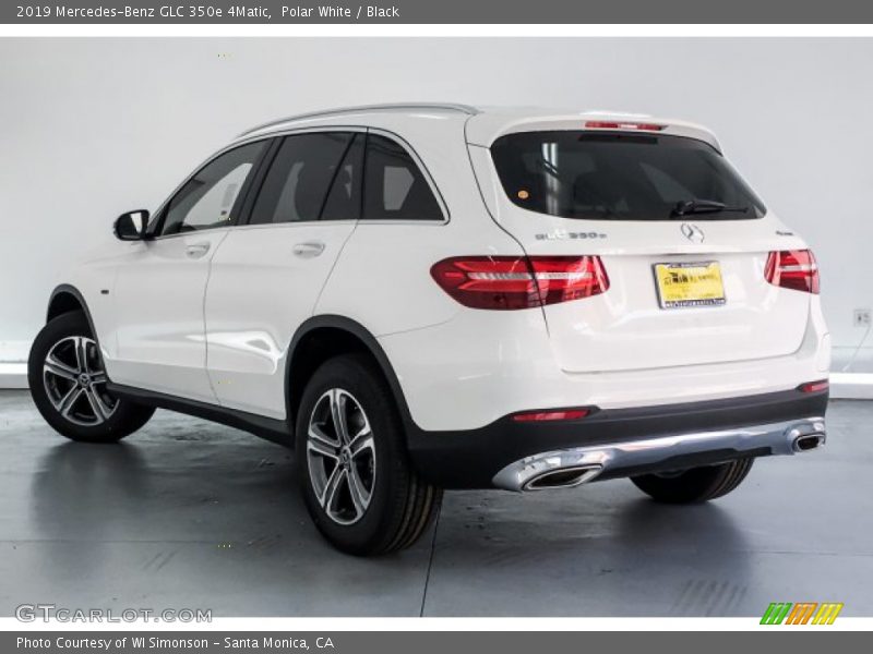 Polar White / Black 2019 Mercedes-Benz GLC 350e 4Matic
