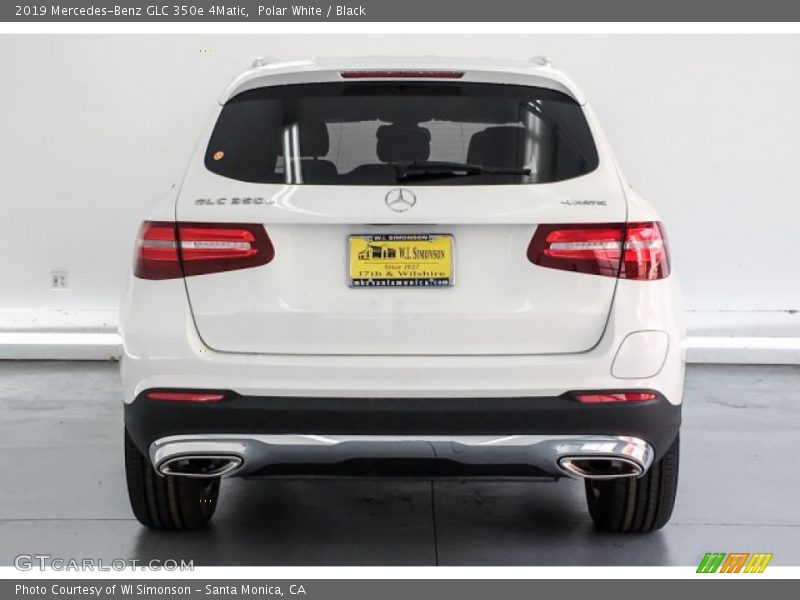 Polar White / Black 2019 Mercedes-Benz GLC 350e 4Matic