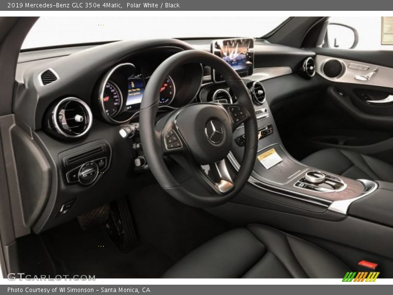 Polar White / Black 2019 Mercedes-Benz GLC 350e 4Matic