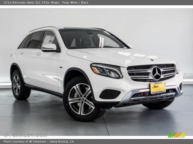 Polar White / Black 2019 Mercedes-Benz GLC 350e 4Matic