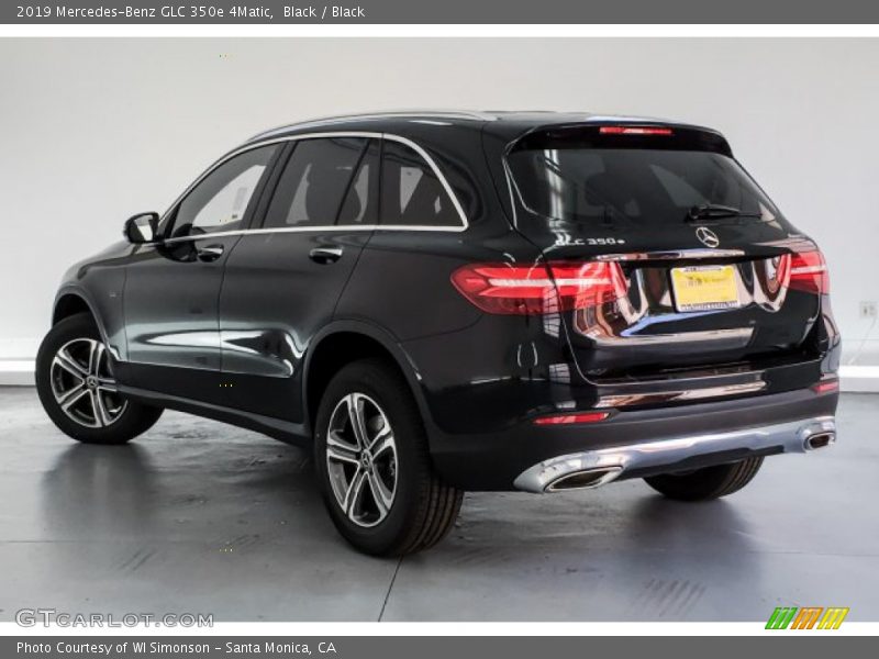 Black / Black 2019 Mercedes-Benz GLC 350e 4Matic