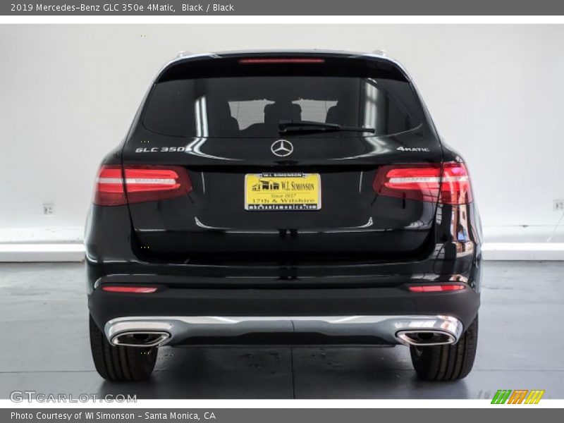 Black / Black 2019 Mercedes-Benz GLC 350e 4Matic
