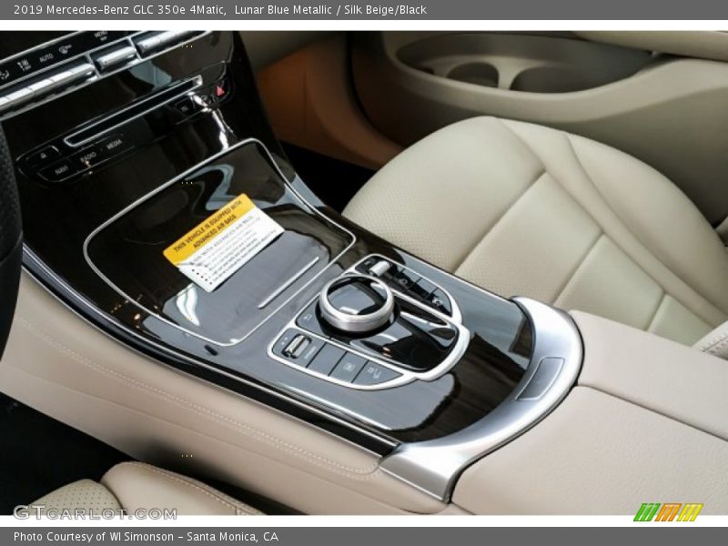 Controls of 2019 GLC 350e 4Matic