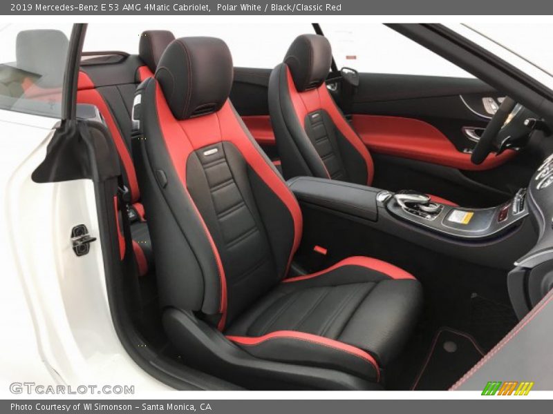  2019 E 53 AMG 4Matic Cabriolet Black/Classic Red Interior