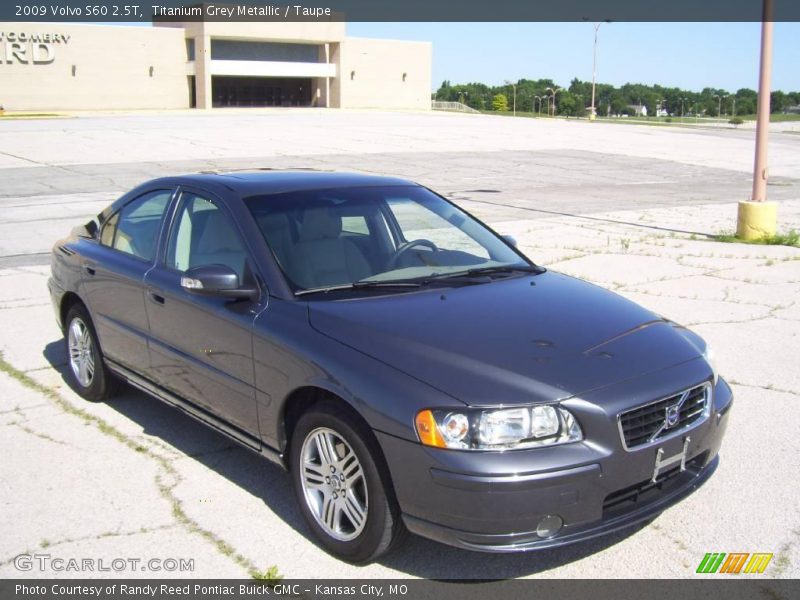 Titanium Grey Metallic / Taupe 2009 Volvo S60 2.5T