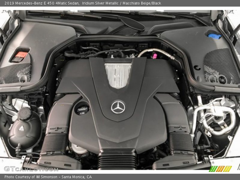  2019 E 450 4Matic Sedan Engine - 3.0 Liter Turbocharged DOHC 24-Valve VVT V6