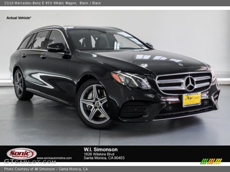 Black / Black 2019 Mercedes-Benz E 450 4Matic Wagon