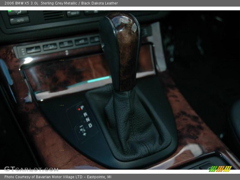 Sterling Grey Metallic / Black Dakota Leather 2006 BMW X5 3.0i