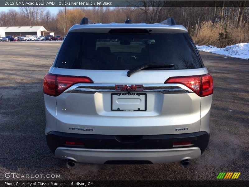 Quicksilver Metallic / Jet Black 2019 GMC Acadia SLT AWD