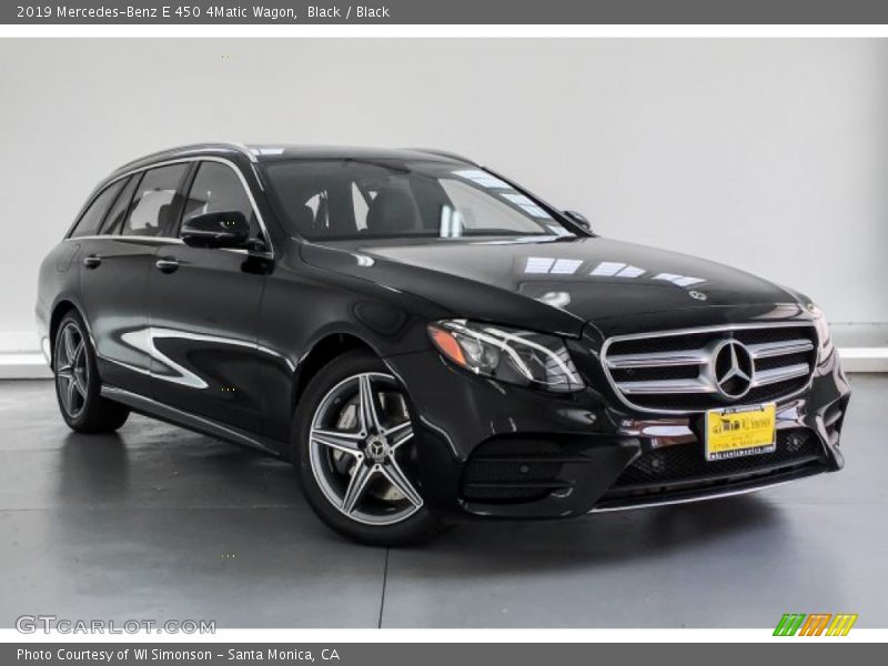 Black / Black 2019 Mercedes-Benz E 450 4Matic Wagon