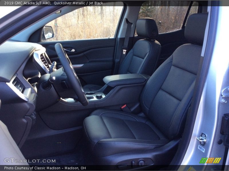 Quicksilver Metallic / Jet Black 2019 GMC Acadia SLT AWD
