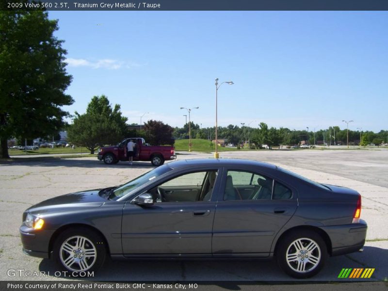 Titanium Grey Metallic / Taupe 2009 Volvo S60 2.5T