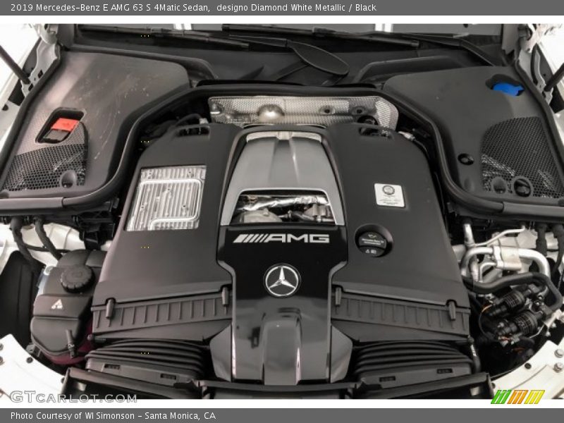  2019 E AMG 63 S 4Matic Sedan Engine - 4.0 Liter AMG biturbo DOHC 32-Valve VVT V8