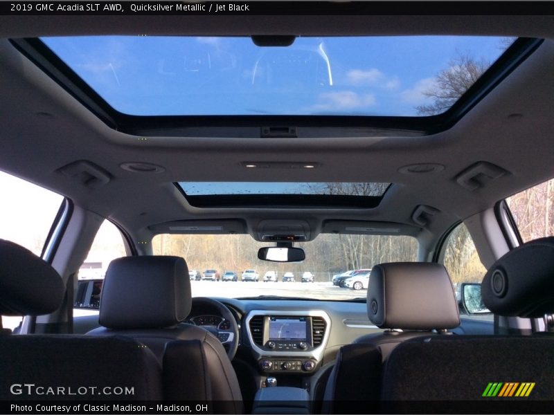 Quicksilver Metallic / Jet Black 2019 GMC Acadia SLT AWD