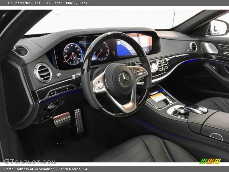 Black / Black 2019 Mercedes-Benz S 560 Sedan