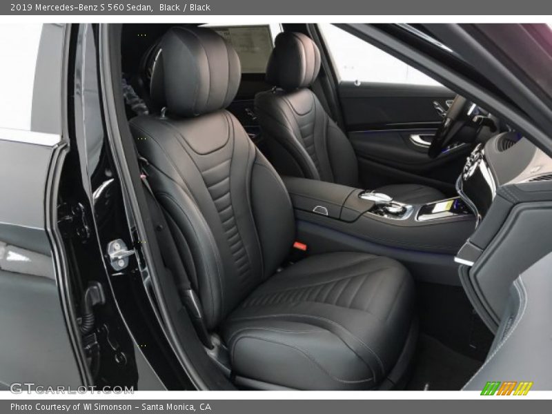 Black / Black 2019 Mercedes-Benz S 560 Sedan