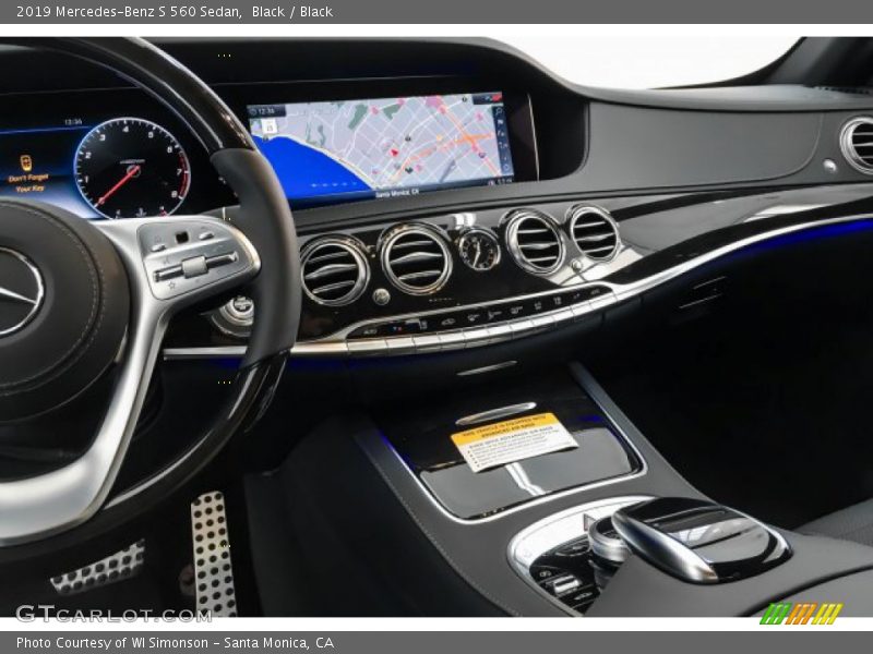Black / Black 2019 Mercedes-Benz S 560 Sedan