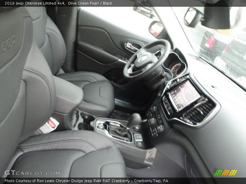 Olive Green Pearl / Black 2019 Jeep Cherokee Limited 4x4