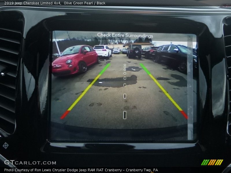 Olive Green Pearl / Black 2019 Jeep Cherokee Limited 4x4