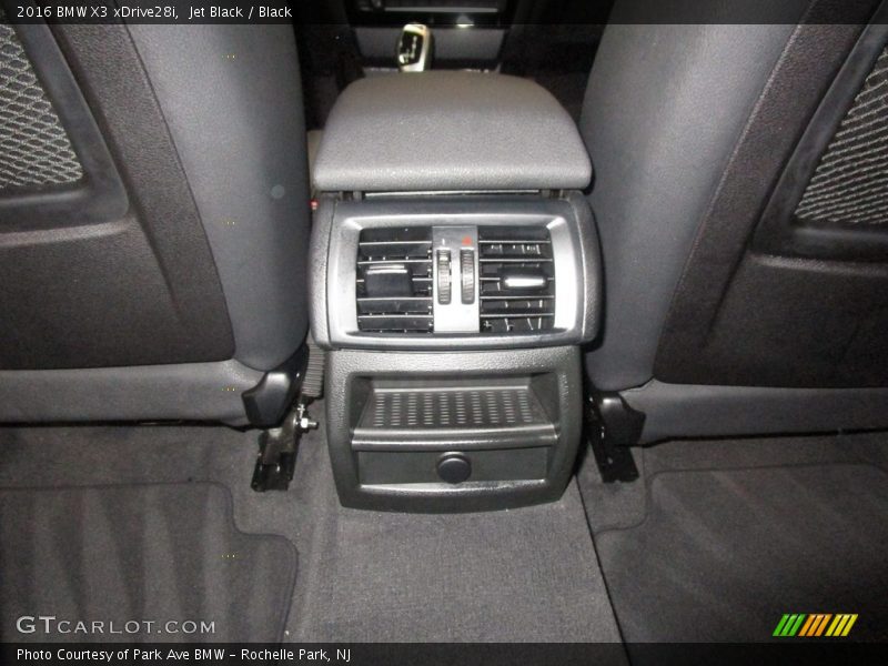 Jet Black / Black 2016 BMW X3 xDrive28i